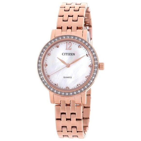 NWT Citizen Fashion Ladies Quartz Steel Authentic Watch - Picture 1 of 3